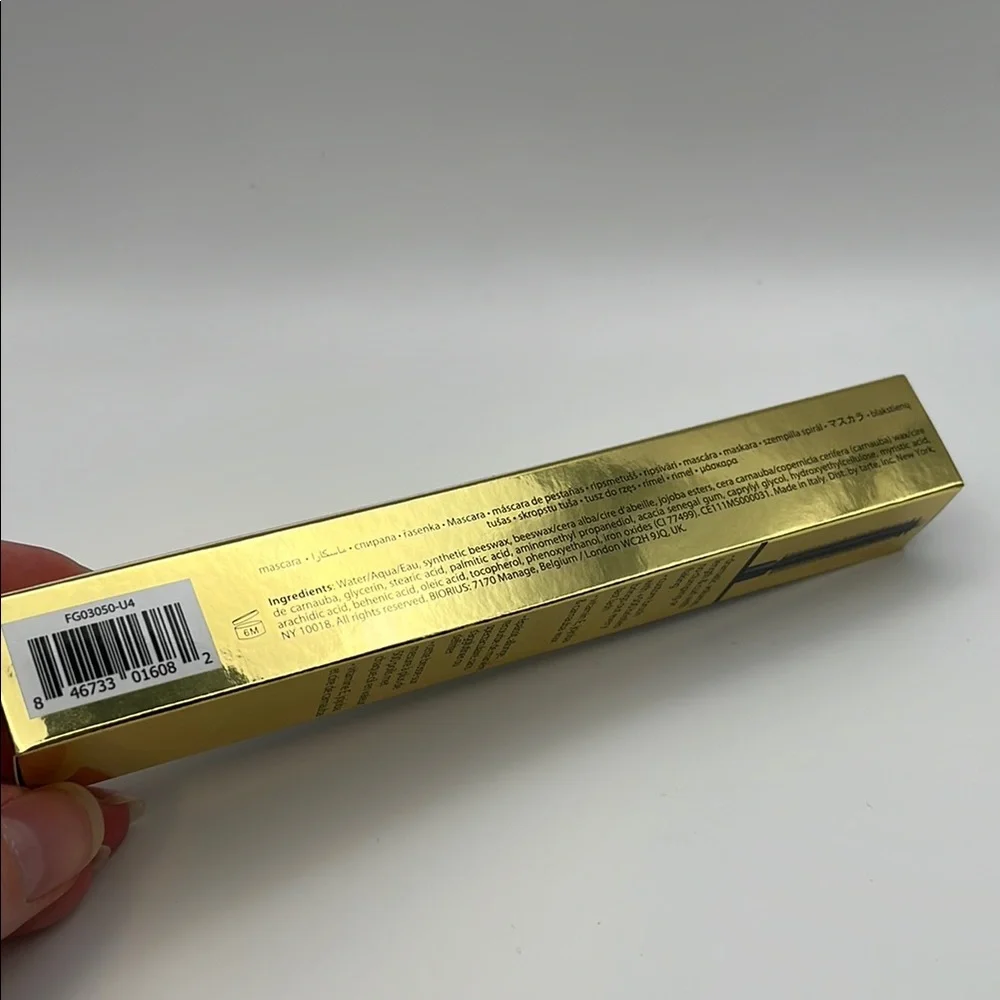 Tarte Maneater Mascara in Gold and Black